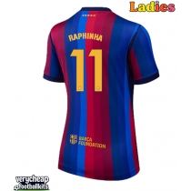 Barcelona Raphinha Belloli #11 Replica Home Shirt Ladies 2026-27 Short Sleeve
